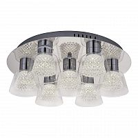 потолочная светодиодная люстра kink light азан 6112-7 в Хабаровске