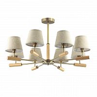 потолочная люстра lumion robin 3703/8c бежевая в Хабаровске