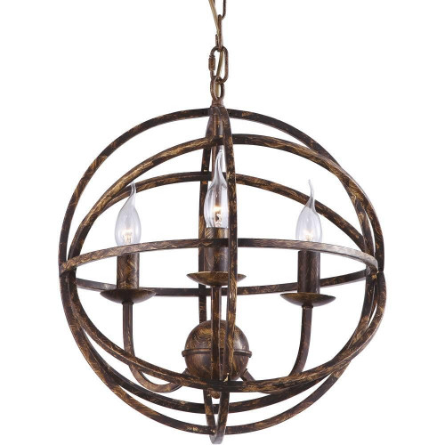 подвесная люстра arte lamp kopernik a1703sp-3br в Хабаровске